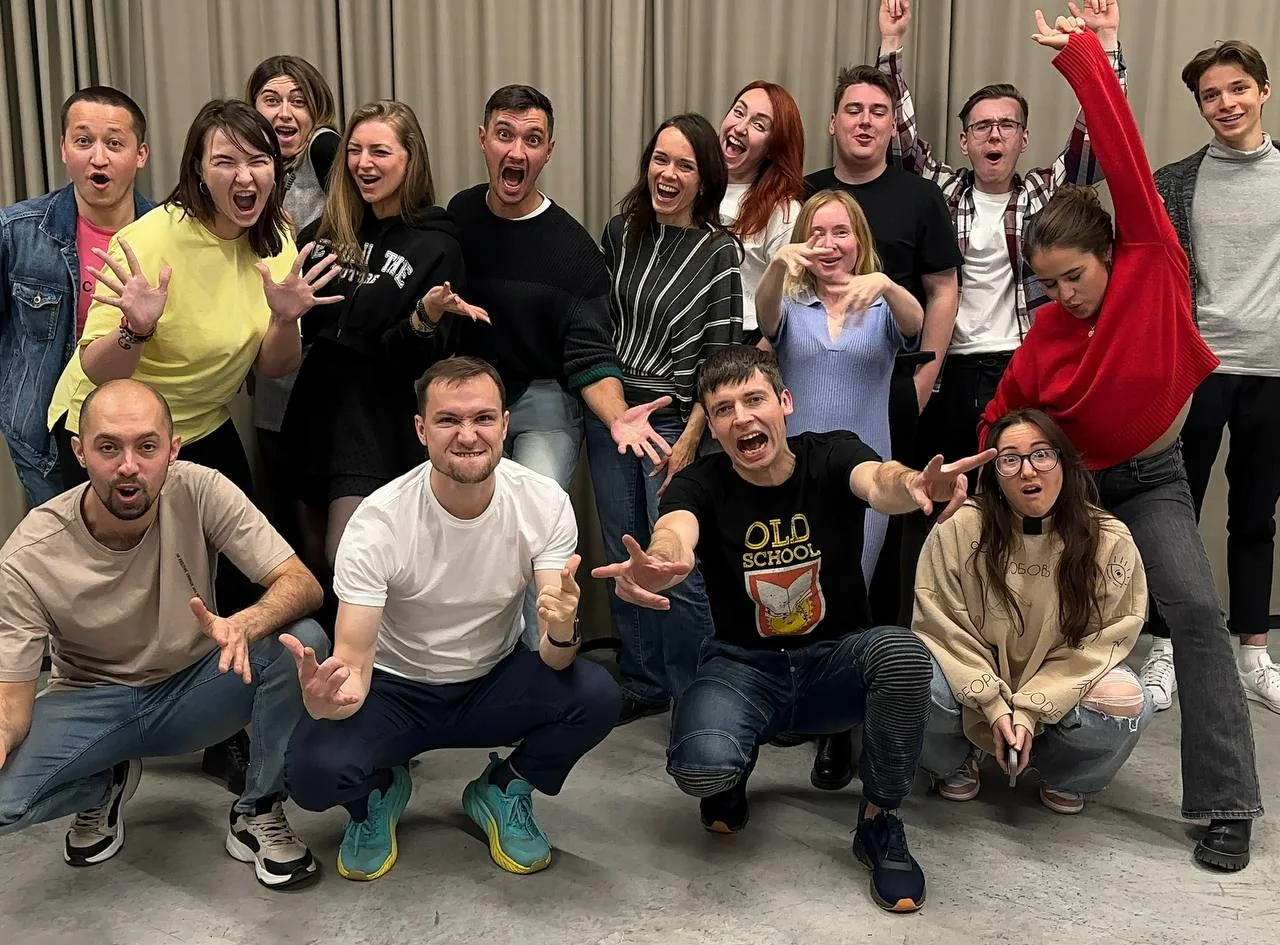 Участники курса импровизации